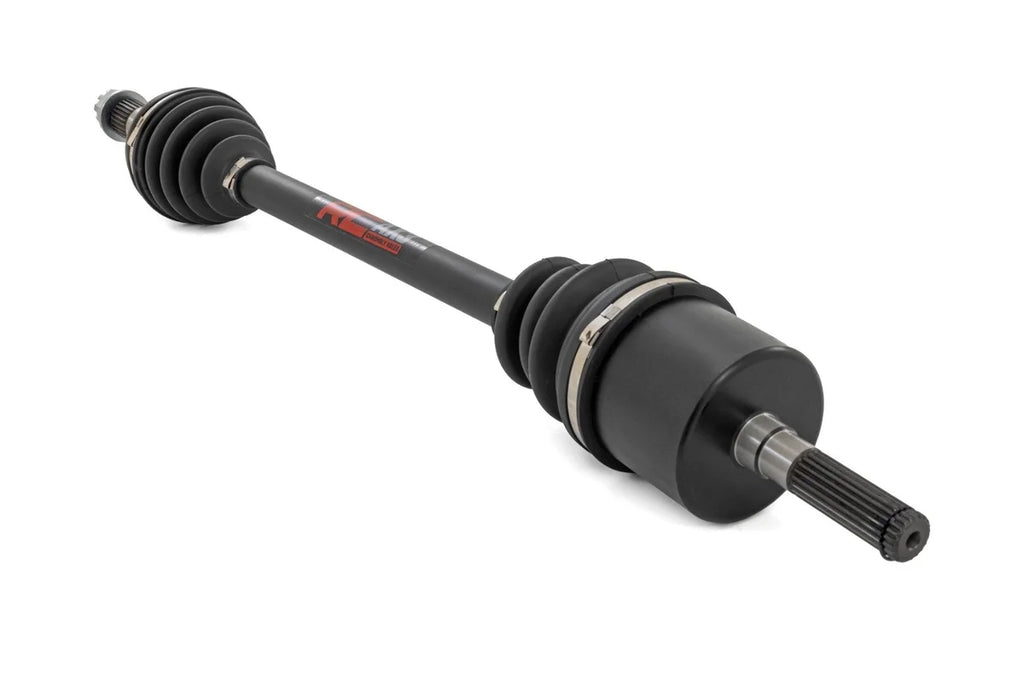 Rough Country Heavy-Duty Replacement Axle | Front Left | 4340 Chromoly AX3 | Can-Am Defender MAX HD10 - Front View