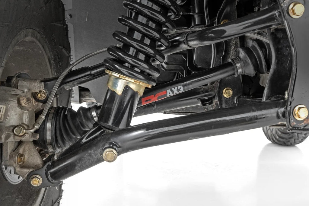 Rough Country Heavy-Duty Replacement Axle | Front Left | 4340 Chromoly AX3 | Can-Am Defender MAX HD10 - Side View