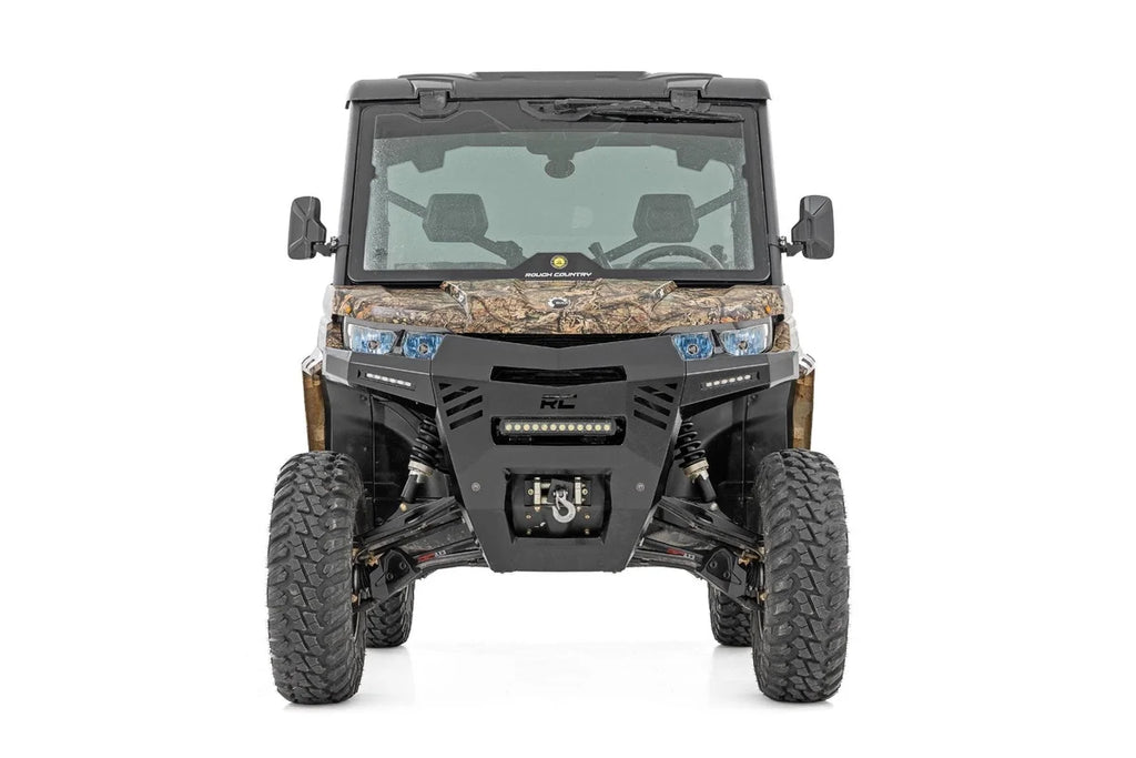 Rough Country Heavy-Duty Replacement Axle | Front Left | 4340 Chromoly AX3 | Can-Am Defender MAX HD10 - Back View