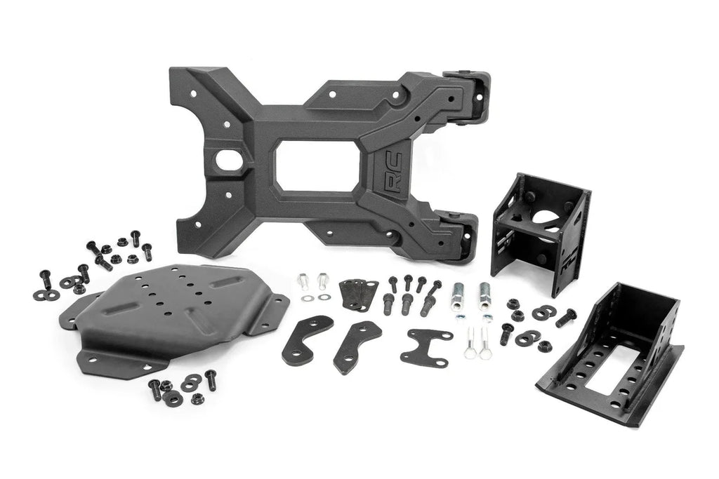 Rough Country Heavy Duty Tire Carrier | Jeep Wrangler JK/Wrangler Unlimited  (2007-2018) 10523 - Main Product View