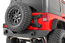 Load image into Gallery viewer, Rough Country Heavy Duty Tire Carrier | Jeep Wrangler JK/Wrangler Unlimited  (2007-2018) 10523 - Back View