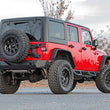 Load image into Gallery viewer, Rough Country Heavy Duty Tire Carrier | Jeep Wrangler JK/Wrangler Unlimited  (2007-2018) 10523 - Installation View