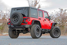 Load image into Gallery viewer, Rough Country Heavy Duty Tire Carrier | Jeep Wrangler JK/Wrangler Unlimited  (2007-2018) 10523 - Installation View