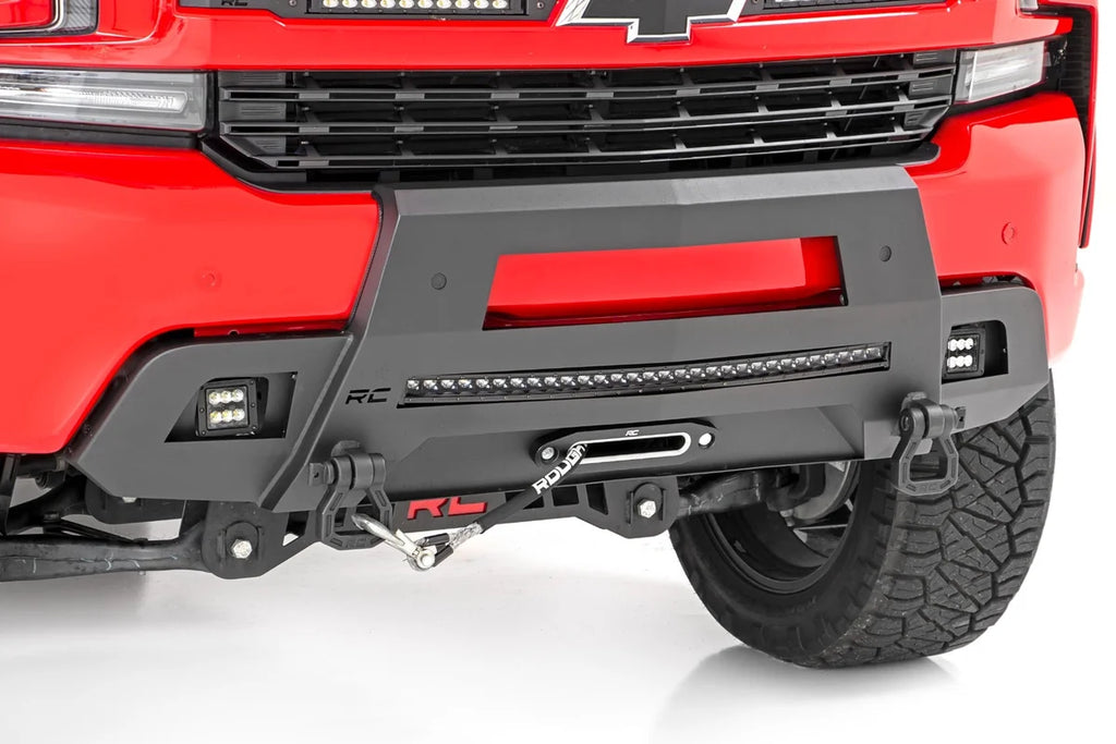 Rough Country Hidden Winch Bumper | Chevy Silverado 1500 2WD/4WD (2019-2022) 10805 - Main Product View