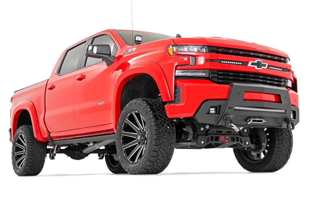 Rough Country Hidden Winch Bumper | Chevy Silverado 1500 2WD/4WD (2019-2022) 10805 - Side View