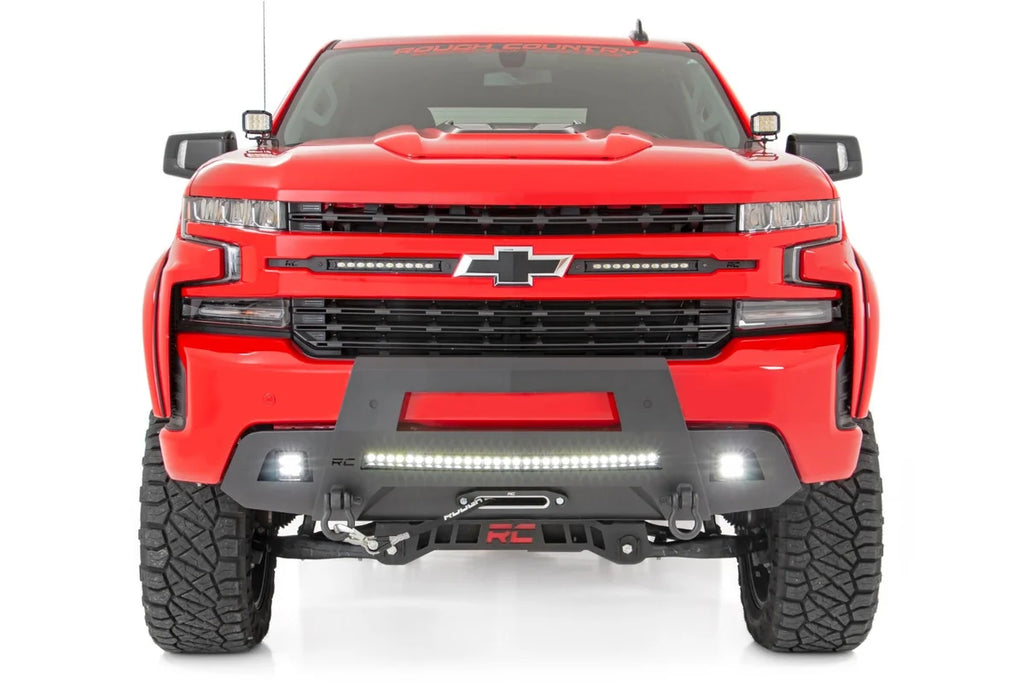 Rough Country Hidden Winch Bumper | Chevy Silverado 1500 2WD/4WD (2019-2022) 10805 - Additional View 5