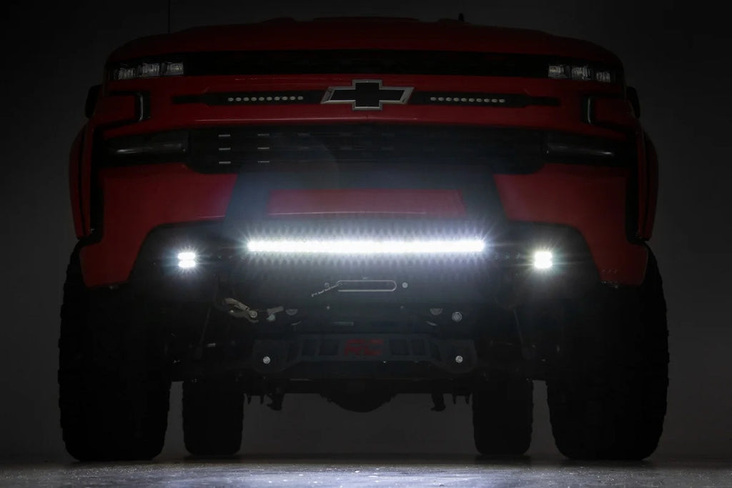 Rough Country Hidden Winch Bumper | Chevy Silverado 1500 2WD/4WD (2019-2022) 10805 - Additional View 6