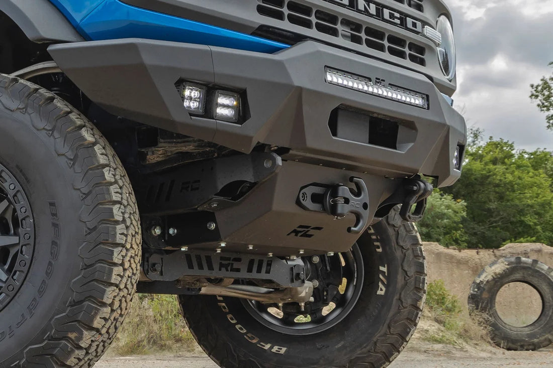Rough Country Hidden Winch Mount | All Models | Ford Bronco 4WD (2021-2024) 51065 - Installation View