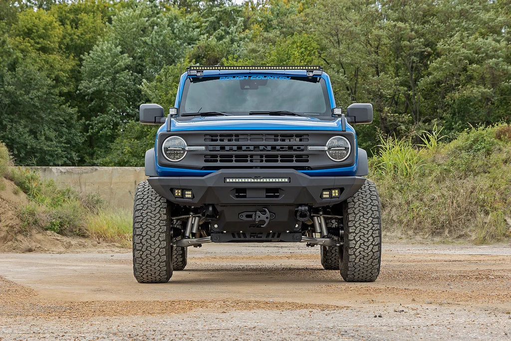 Rough Country Hidden Winch Mount | All Models | Ford Bronco 4WD (2021-2024) 51065 - Installation View