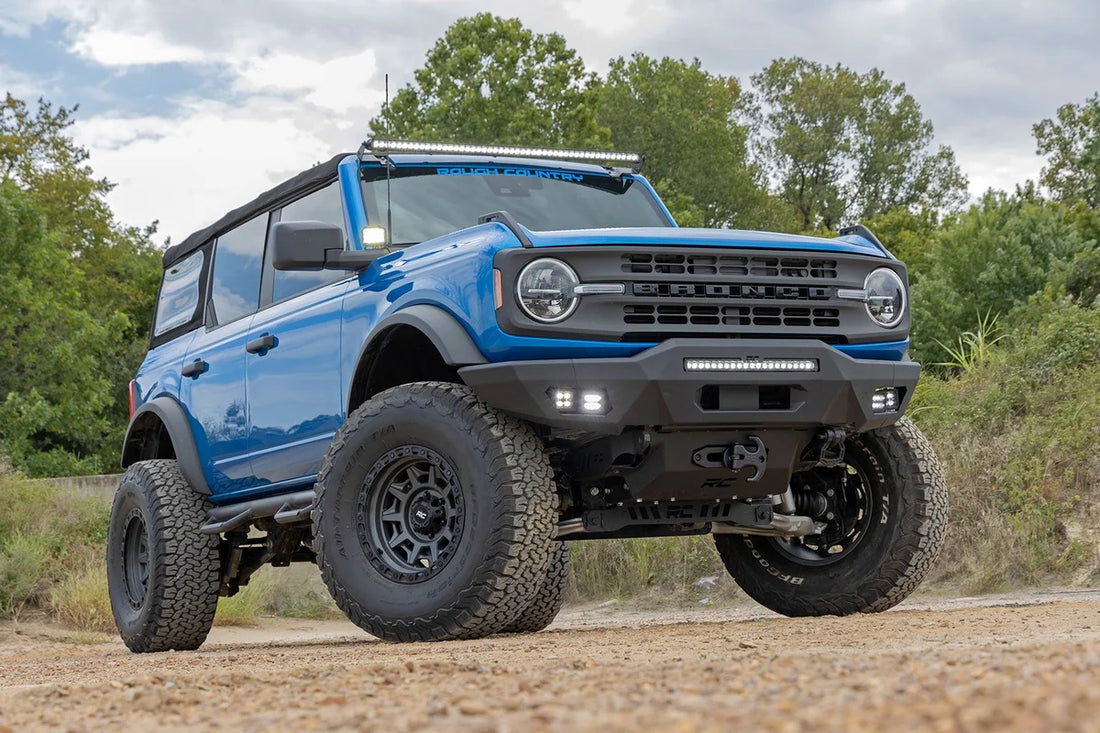 Rough Country Hidden Winch Mount | All Models | Ford Bronco 4WD (2021-2024) 51065 - Installation View