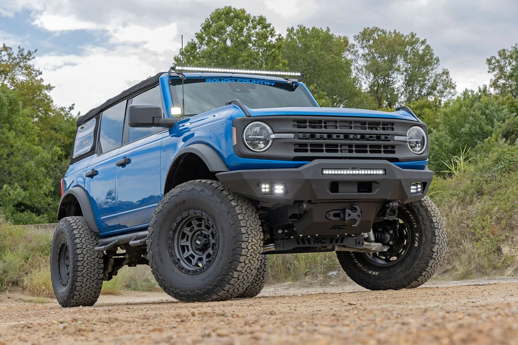 Rough Country Hidden Winch Mount | All Models | Ford Bronco 4WD (2021-2024) 51065 - Installation View