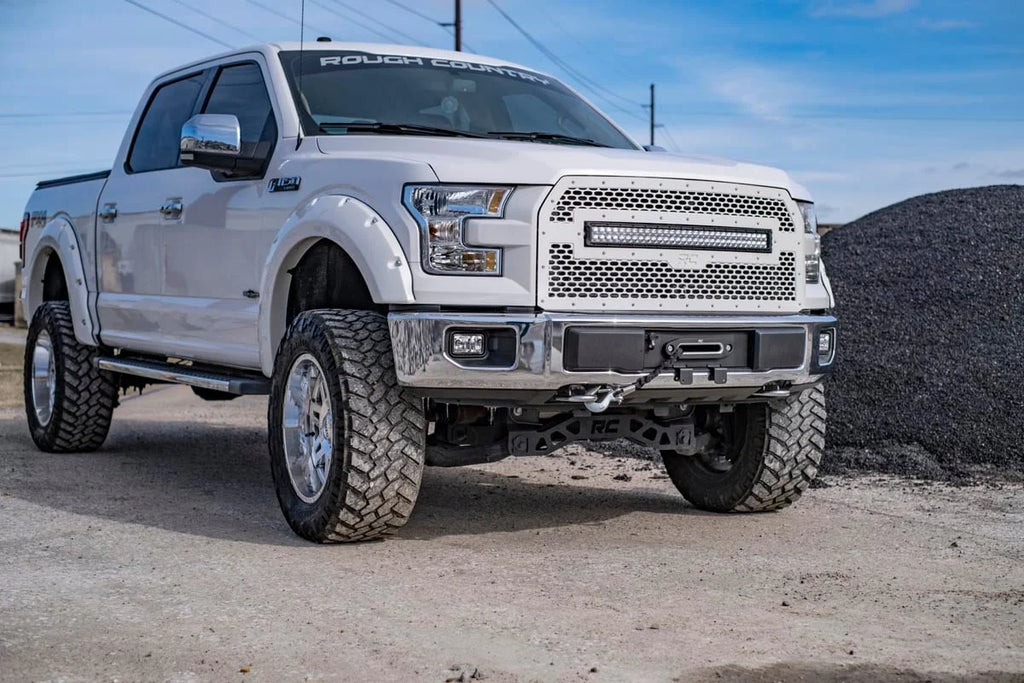 Rough Country Hidden Winch Mount | Ford F-150 2WD/4WD (2015-2020) 51007 - Additional View 5