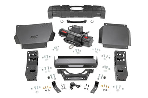Rough Country Hidden Winch Mount | PRO12000S | Toyota Tacoma 4WD (2024-2025) - Mounting View