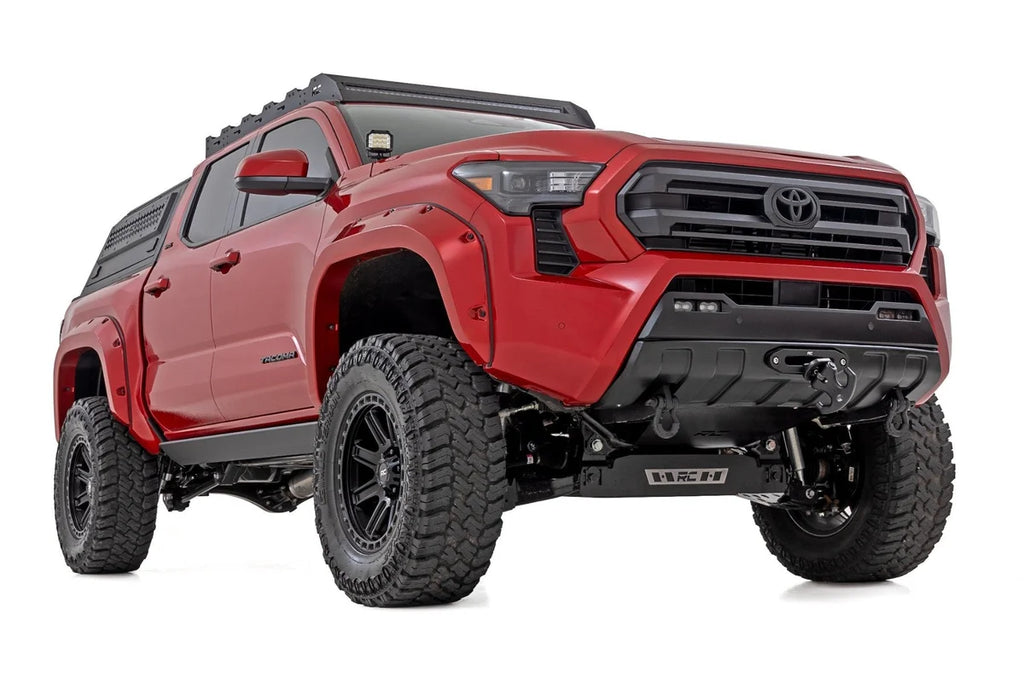 Rough Country Hidden Winch Mount | PRO12000S | Toyota Tacoma 4WD (2024-2025) - Installation View