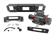 Load image into Gallery viewer, Rough Country Hidden Winch Mount | PRO9500S | Ford F-150 (2021-2025) - Mounting View