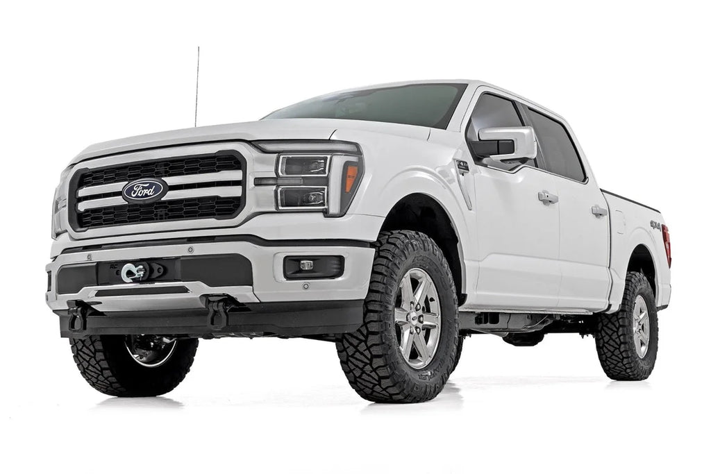 Rough Country Hidden Winch Mount | PRO9500S | Ford F-150 (2021-2025) - Back View