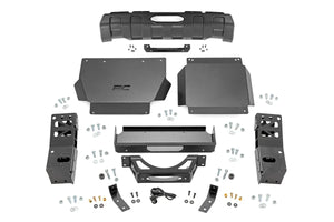 Rough Country Hidden Winch Mount | Toyota Tacoma 4WD (2024-2025) - Mounting View