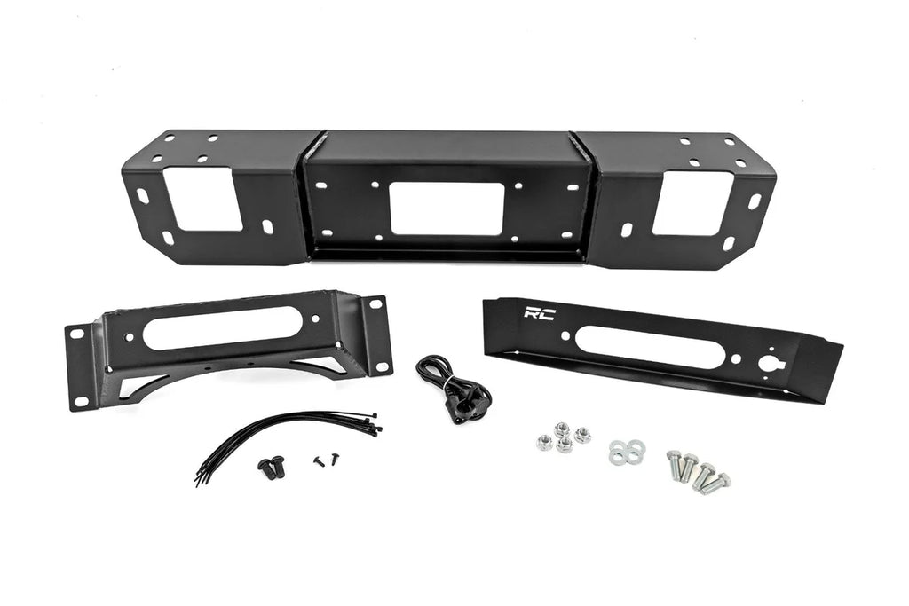 Rough Country Hidden Winch Mount | V8 | Ford F-150 2WD/4WD (2021-2025) - Mounting View