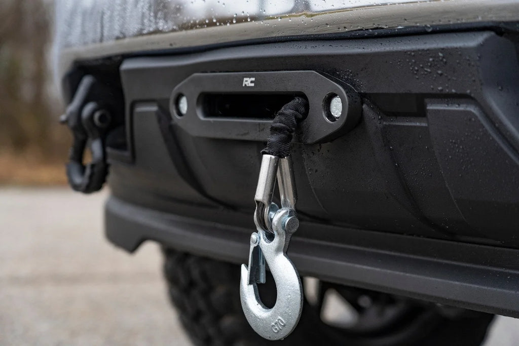 Rough Country Hidden Winch Mounting Plate | Chevy/GMC 1500 (14-18 & Classic) 11004 - Side View
