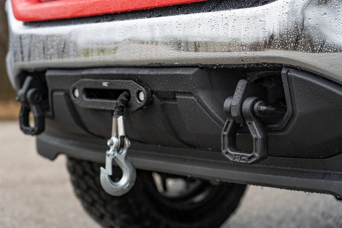 Rough Country Hidden Winch Mounting Plate | Chevy/GMC 1500 (14-18 & Classic) 11004 - Additional View 5