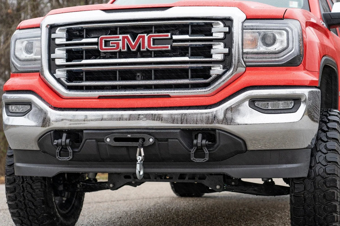 Rough Country Hidden Winch Mounting Plate | Chevy/GMC 1500 (14-18 & Classic) 11004 - Additional View 6