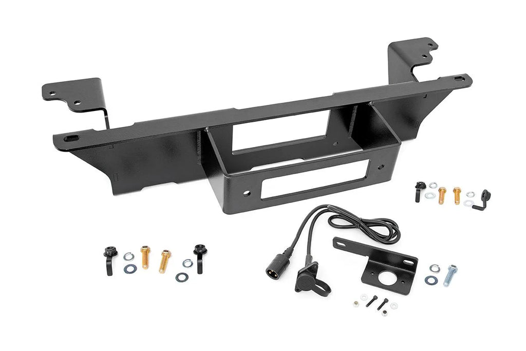 Rough Country Hidden Winch Mounting Plate | Chevy/GMC 1500 (99-06 & Classic) 11002 - Main Product View