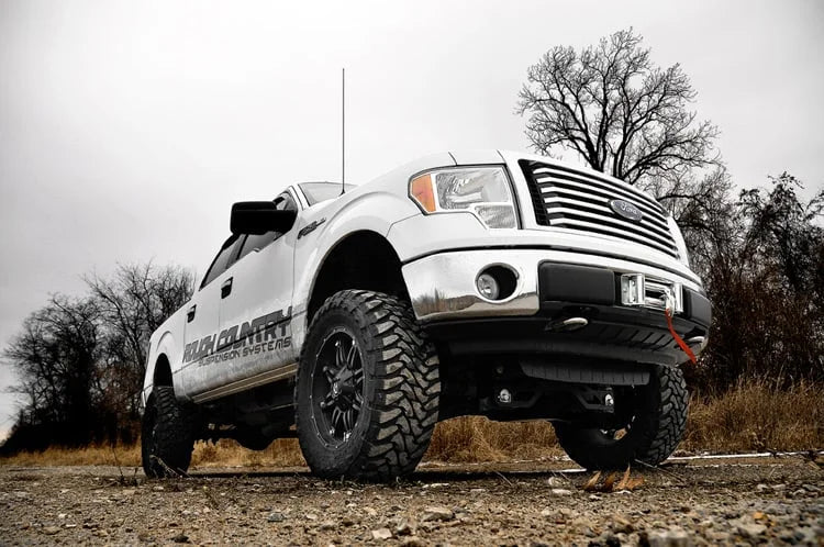 Rough Country Hidden Winch Mounting Plate | Ford F-150 2WD/4WD (2009-2014) 1010 - Installation View
