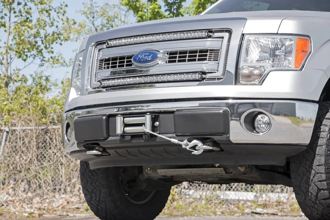 Rough Country Hidden Winch Mounting Plate | Ford F-150 2WD/4WD (2009-2014) 1010 - Additional View 6
