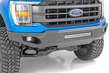 Load image into Gallery viewer, Rough Country High Clearance Front Bumper | LED Lights &amp; Skid Plate | Ford F-150 (21-24) 10809A - Main Product View