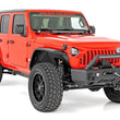Load image into Gallery viewer, Rough Country High Clearance LED Flat Fender Flare Kit | UV Treated | Jeep Wrangler JL (18-24) 99036 - Installation View
