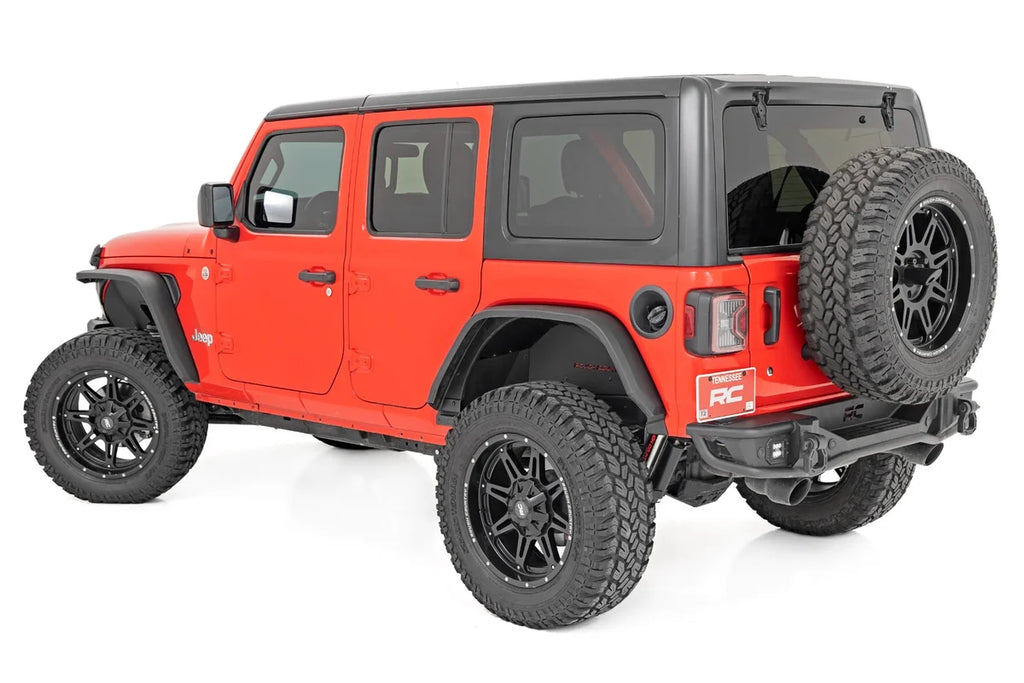 Rough Country High Clearance LED Flat Fender Flare Kit | UV Treated | Jeep Wrangler JL (18-24) 99036 - Additional View 5