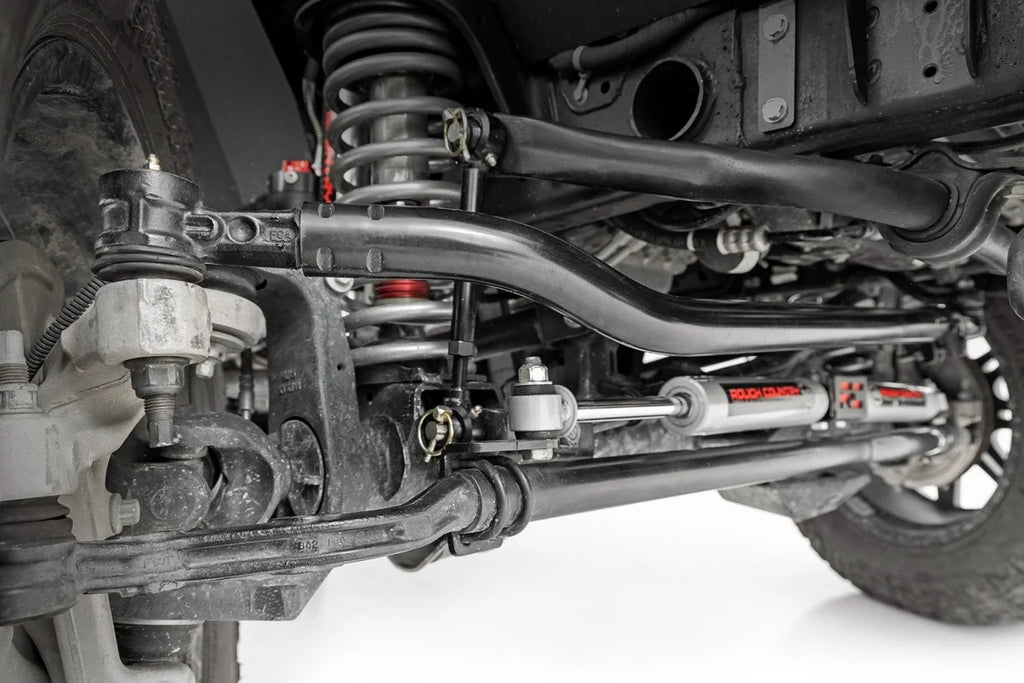 Rough Country High Steer Kit | Track Bar Bracket Combo | Jeep Wrangler JL (18-24)/Wrangler Unlimited (18-24) 10638 - Side ...