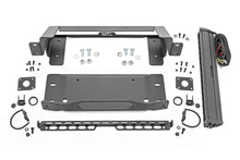 Load image into Gallery viewer, Rough Country High Winch Mount | All Models | 20 Inch Black Single Row LED | Ford Bronco (21-24) 51067 - Mounting View