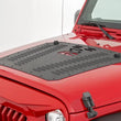 Load image into Gallery viewer, Rough Country Hood Louver with RC Logo | Jeep Wrangler JK/Wrangler Unlimited  (2007-2018) 10527 - Side View