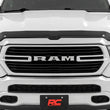 Load image into Gallery viewer, Rough Country Hood Protector | Gloss Black | Ram 1500 2WD/4WD (2019-2026) HP20010-RCGB - Side View