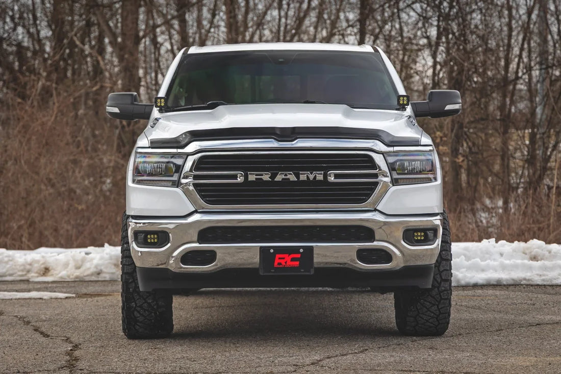 Rough Country Hood Protector | Gloss Black | Ram 1500 2WD/4WD (2019-2026) HP20010-RCGB - Additional View 6
