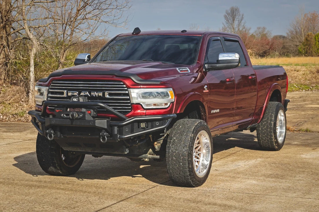 Rough Country Hood Protector | Gloss Black | Ram 2500/3500 2WD/4WD (2019-2026) HP20011-RCGB - Additional View 6