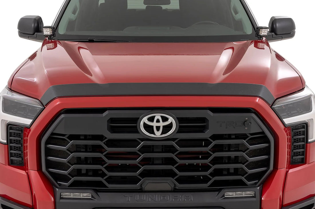 Rough Country Hood Protector | Toyota Tundra 2WD/4WD (2022-2026) HP80010 - Installation View