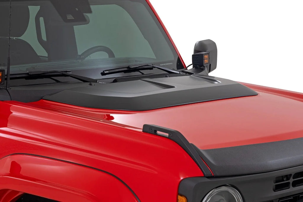 Rough Country Hood Scoop | Ford Bronco 4WD (2021-2025) HS30020 - Main Product View