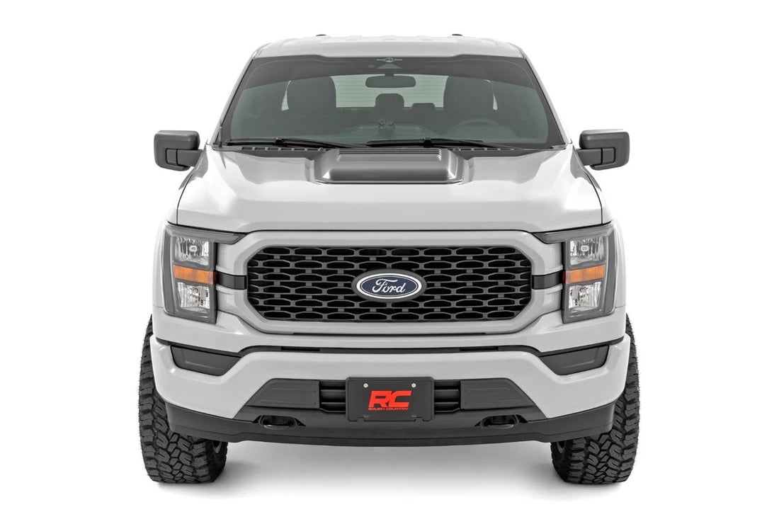 Rough Country Hood Scoop | Ford F-150 2WD/4WD (2021-2025) - Side View