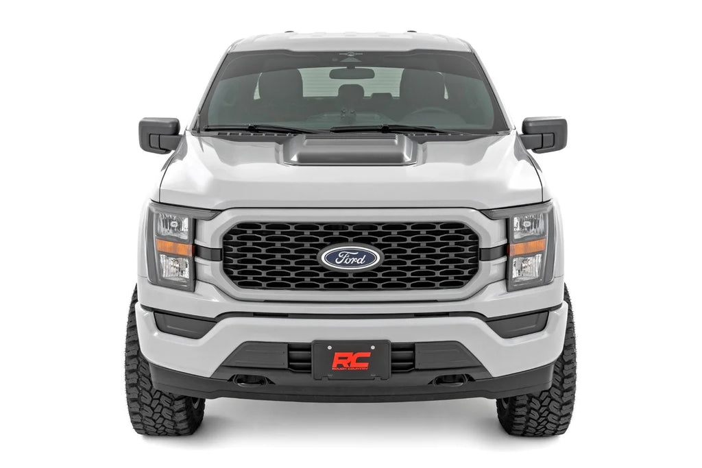 Rough Country Hood Scoop | Ford F-150 2WD/4WD (2021-2025) - Side View