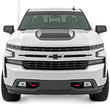 Load image into Gallery viewer, Rough Country Hood Scoop | GBA Black | Chevy Silverado 1500 2WD/4WD (2019-2026 &amp; Classic) - Side View