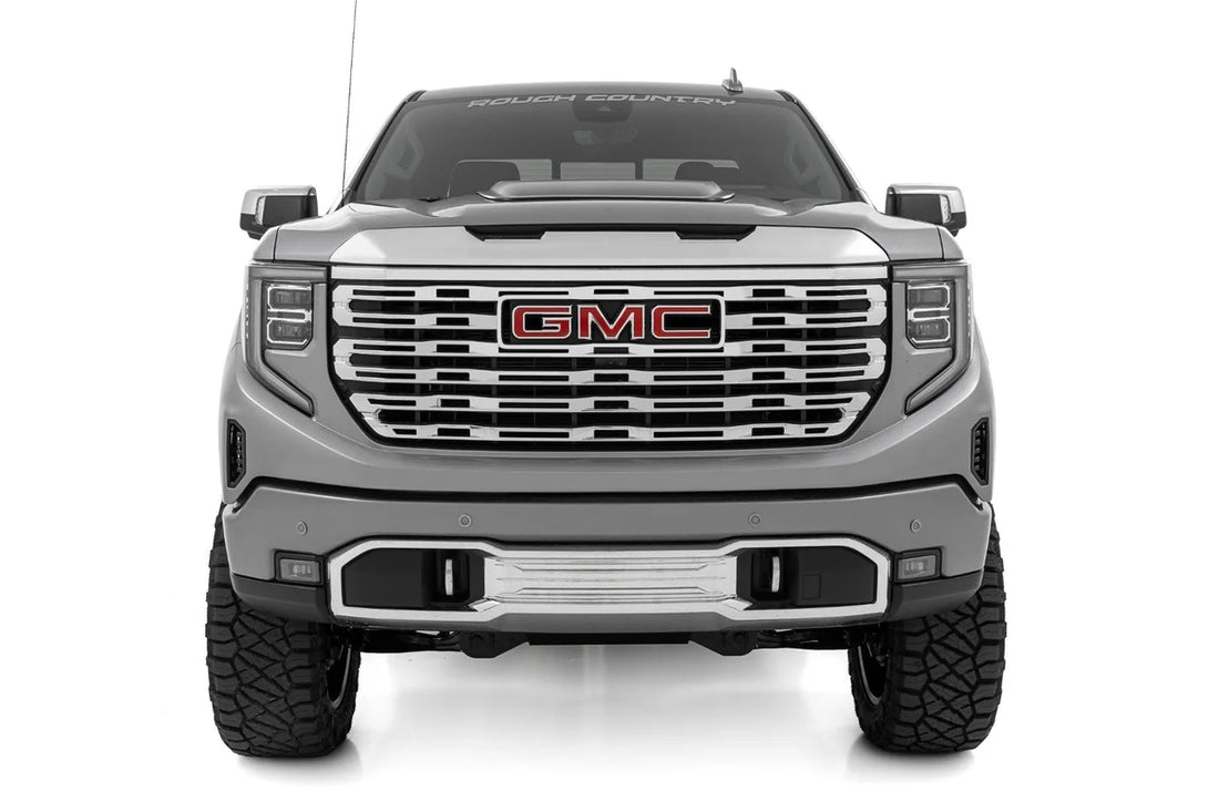Rough Country Hood Scoop | GBA Black | GMC Sierra 1500 2WD/4WD (2019-2026) - Additional View 5