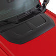 Load image into Gallery viewer, Rough Country Hood Scoop | Gloss Black | Ford Bronco 4WD (2021-2025) HS30020-G1 - Back View