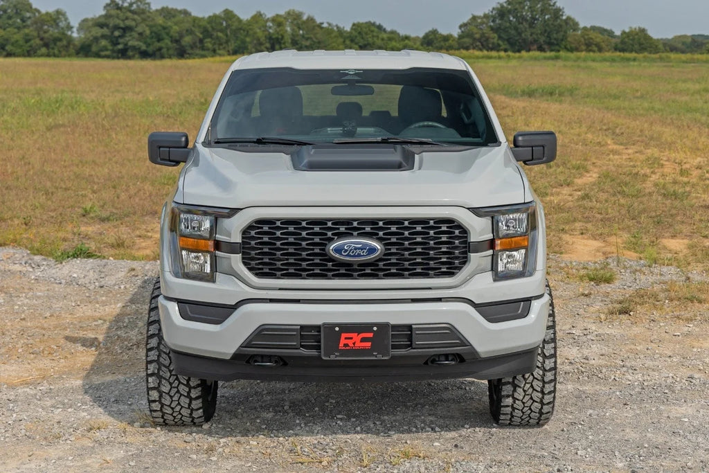 Rough Country Hood Scoop | Gloss Black | Ford F-150 2WD/4WD (2021-2025) - Additional View 6