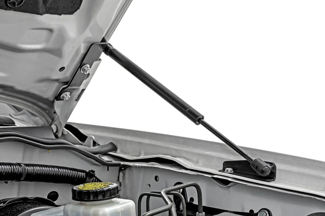 Rough Country Hood Struts | Hydraulic | Nissan Frontier 2WD/4WD (2005-2021) - Side View