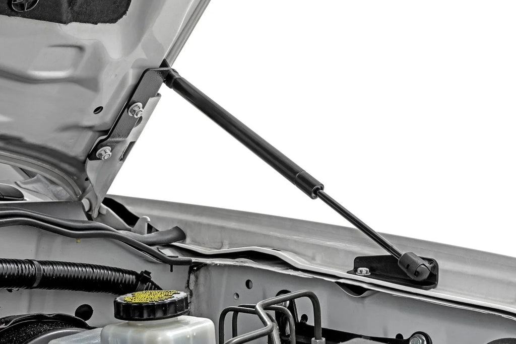 Rough Country Hood Struts | Hydraulic | Nissan Frontier 2WD/4WD (2005-2021) - Side View