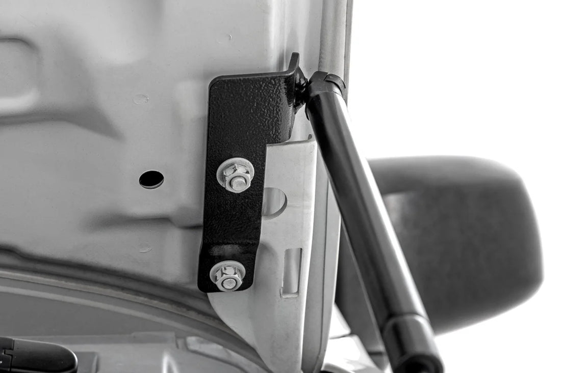 Rough Country Hood Struts | Hydraulic | Nissan Frontier 2WD/4WD (2005-2021) - Back View