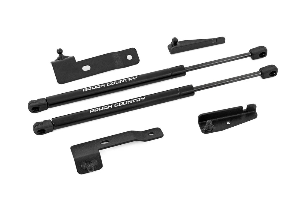 Rough Country Hood Struts | Hydraulic | Nissan Frontier 2WD/4WD (2005-2021) - Front View