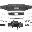 Load image into Gallery viewer, Rough Country Hybrid Front Bumper | 12000S | Blk LED w/ Amber DRL | Toyota Tundra (22-26) 72009 - Front View